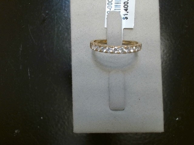 0.5 Ct. Diamond 14 Kt Gold (Yellow). Wedding Band. Size 7