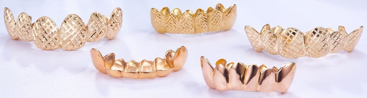 Custom gold grillz