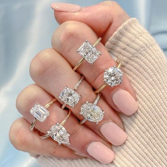 solitaire lab grown diamond