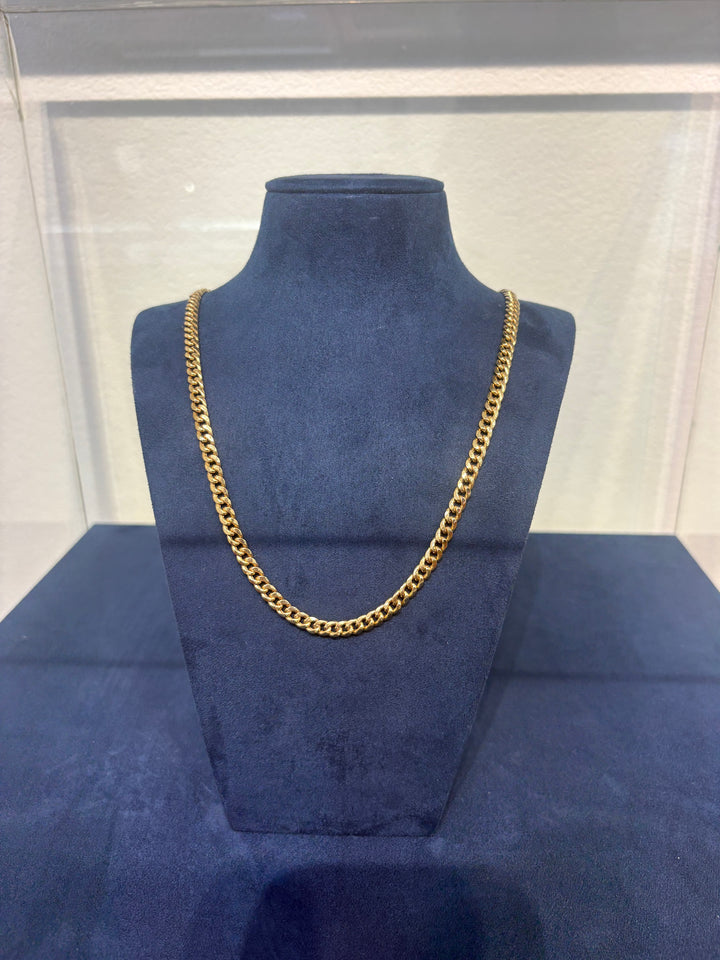 14kt gold cuban chain