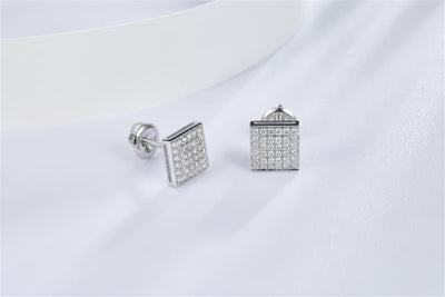 0.473 Ct. Diamond 14 Kt Gold (Yellow). Studs Earrings. (Unisex).