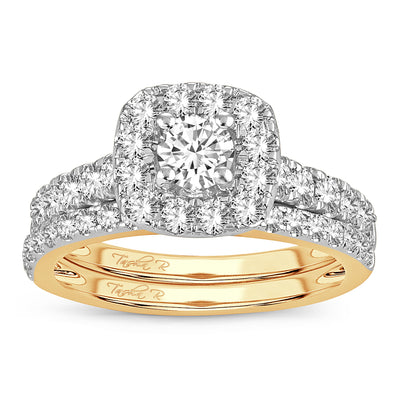 10K 0.50ct Diamond Bridal Ring