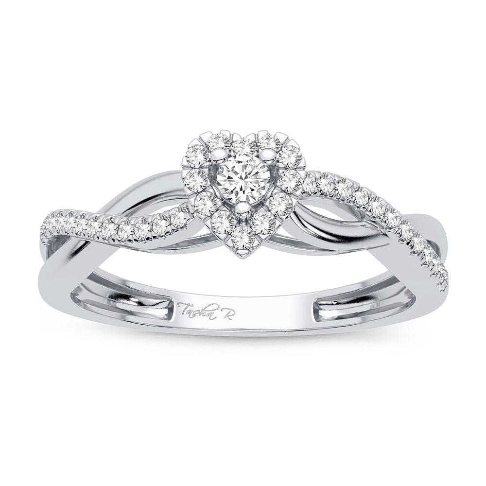 10K 0.20CT Diamond Ring