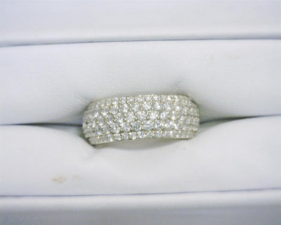 3.477 Ct. Diamond 14 Kt Gold (Yellow). Ring. (Men). Size 10