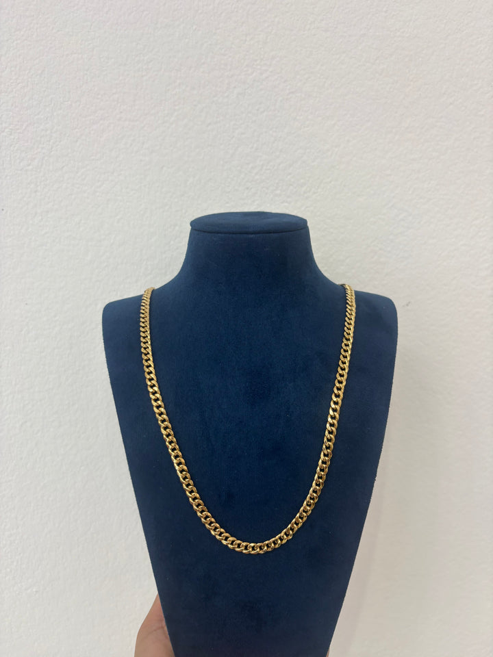 14kt gold cuban chain