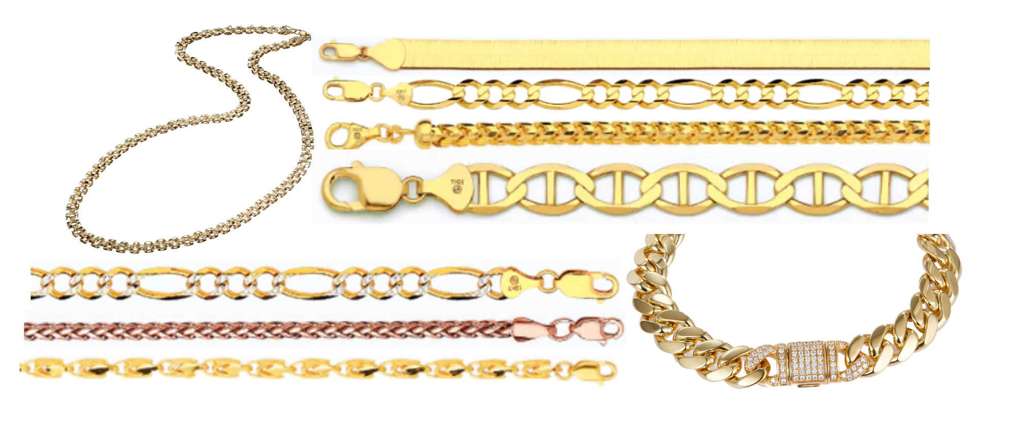 Gold Chains For Men In Las Vegas, NV