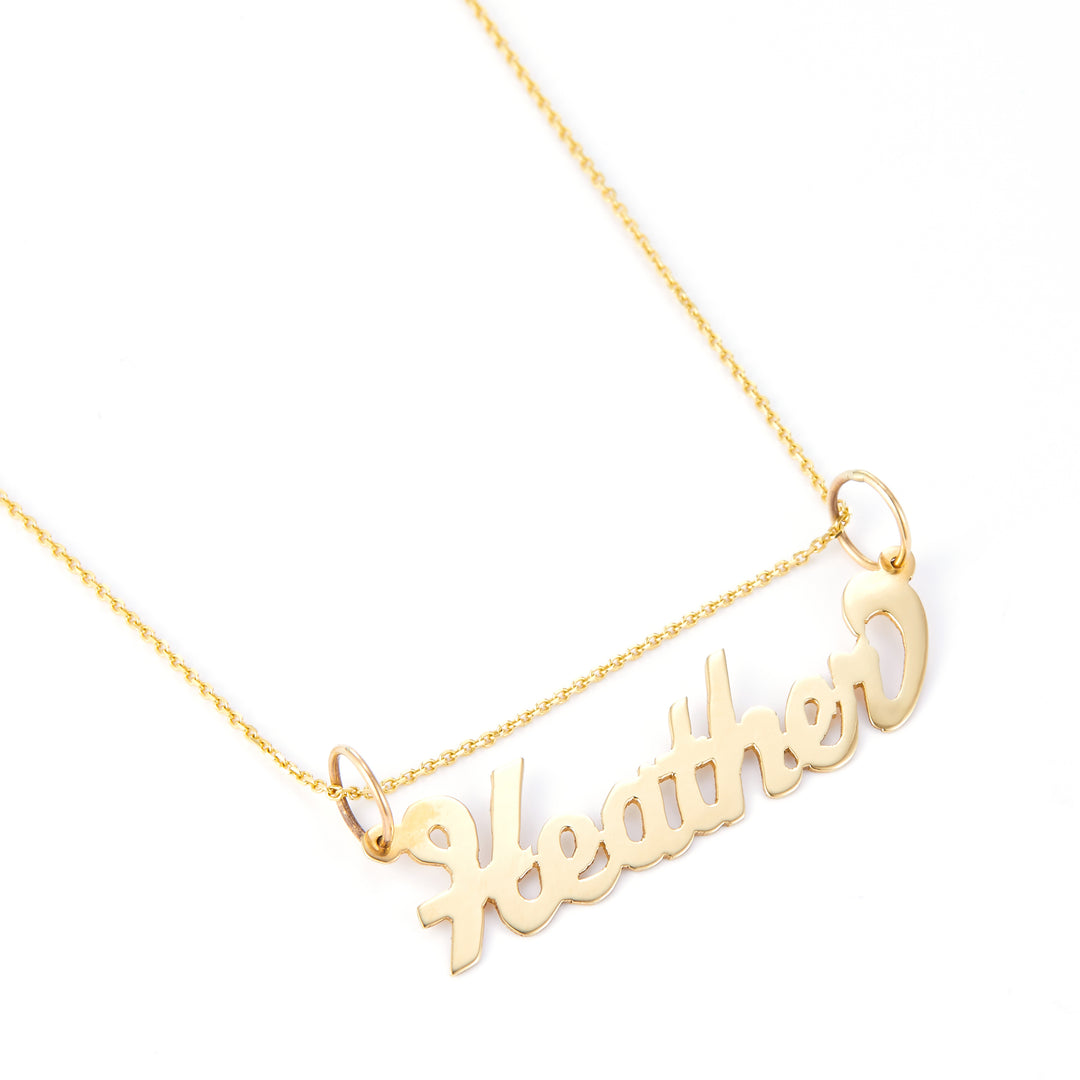 Nameplate - Basic with Free 16" Chain