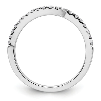 14kw Contured Lab Grown Dia VS/SI FGH Wedding Band