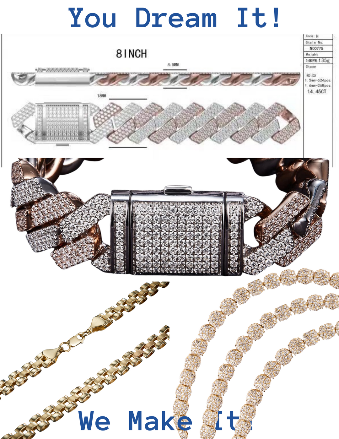 Gold Chains For Men In Las Vegas, NV