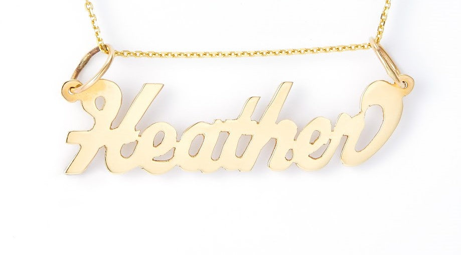 Nameplate - Basic with Free 16" Chain