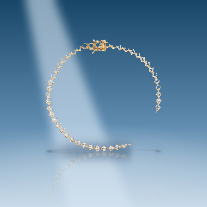1-66-ct-moissanite-14-kt-gold-yellow-tennis-diamond-shape-style-bracelet-women-7-in-long-3-mm-wide