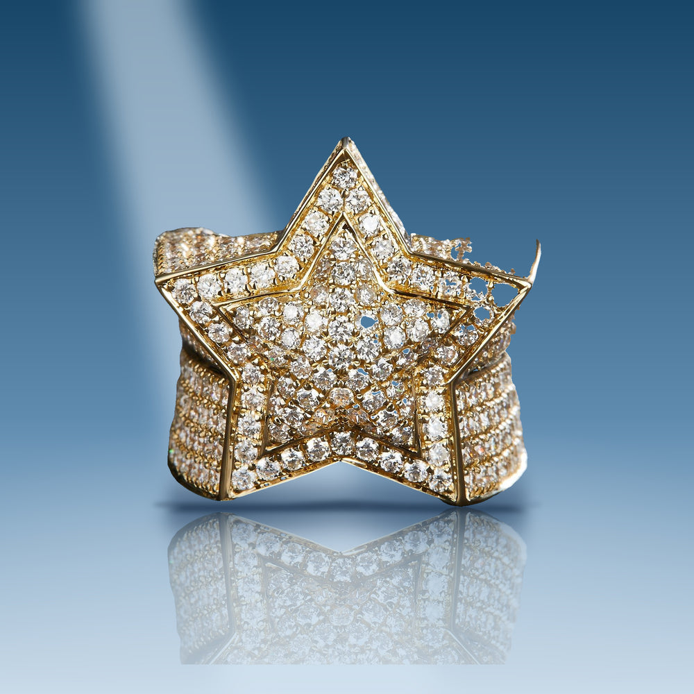2-876-ct-diamond-14-kt-gold-yellow-star-design-ring-men-size-8