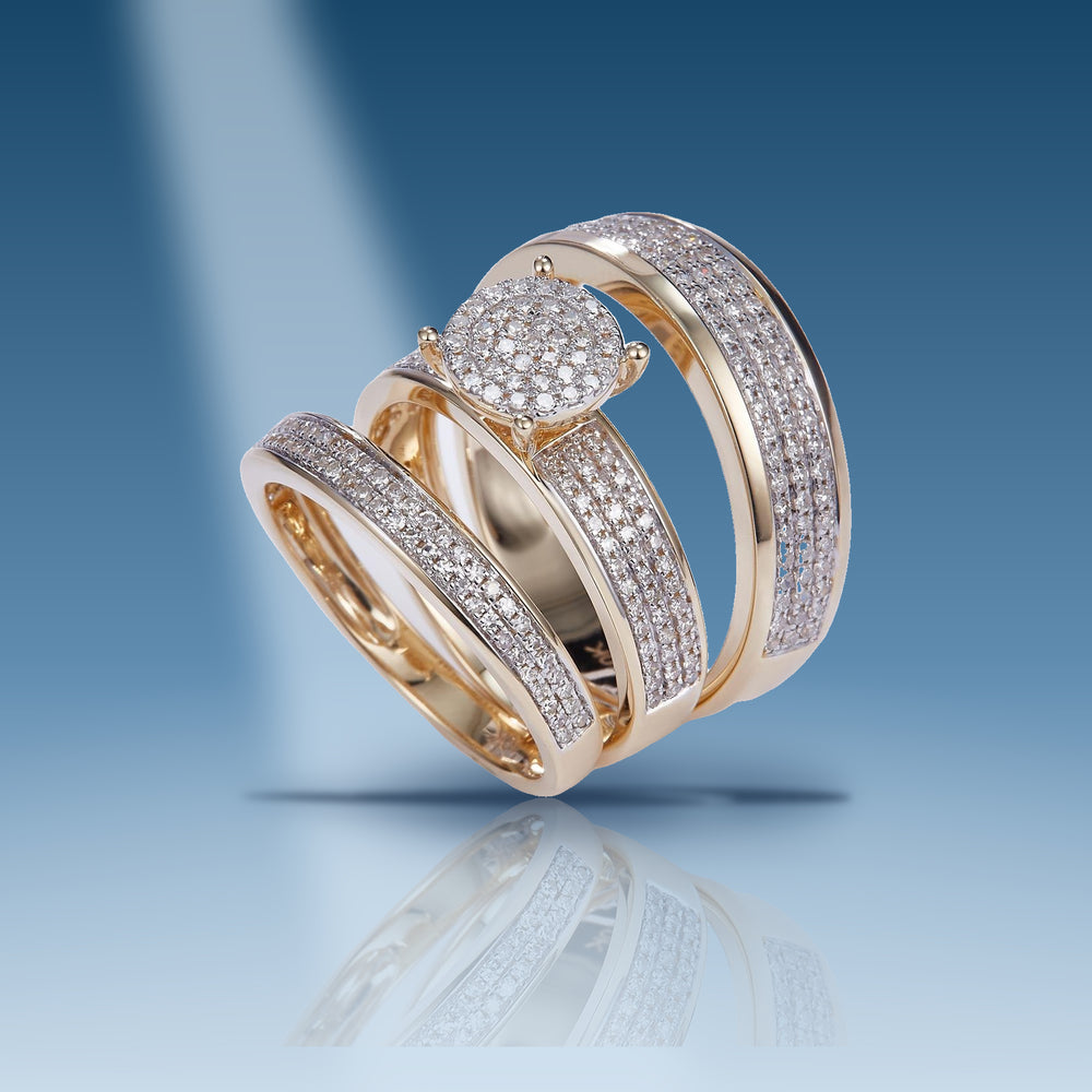 0-877-ct-diamond-14-kt-gold-yellow-trio-set-mens-band-size-10-women-engag-band-wedding-set-size-7-5