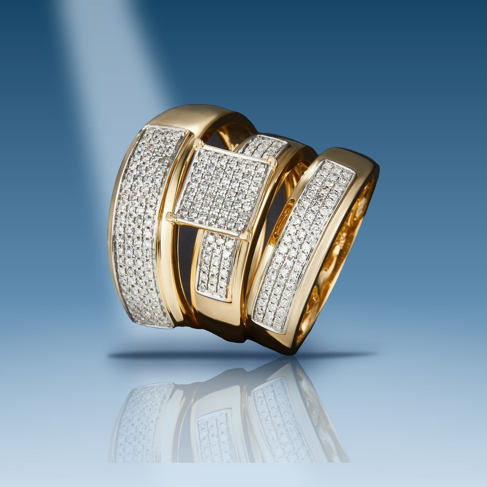 0-546-ct-diamond-14-kt-gold-yellow-trio-set-mens-band-size-10-women-engag-band-wedding-set-size-7-5