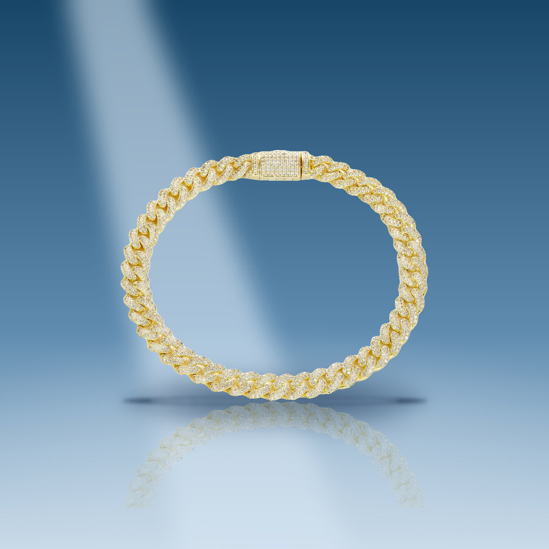 3-3-ct-diamond-14-kt-gold-yellow-solid-cuban-link-bracelet-unisex-8-in-long-7-mm-wide