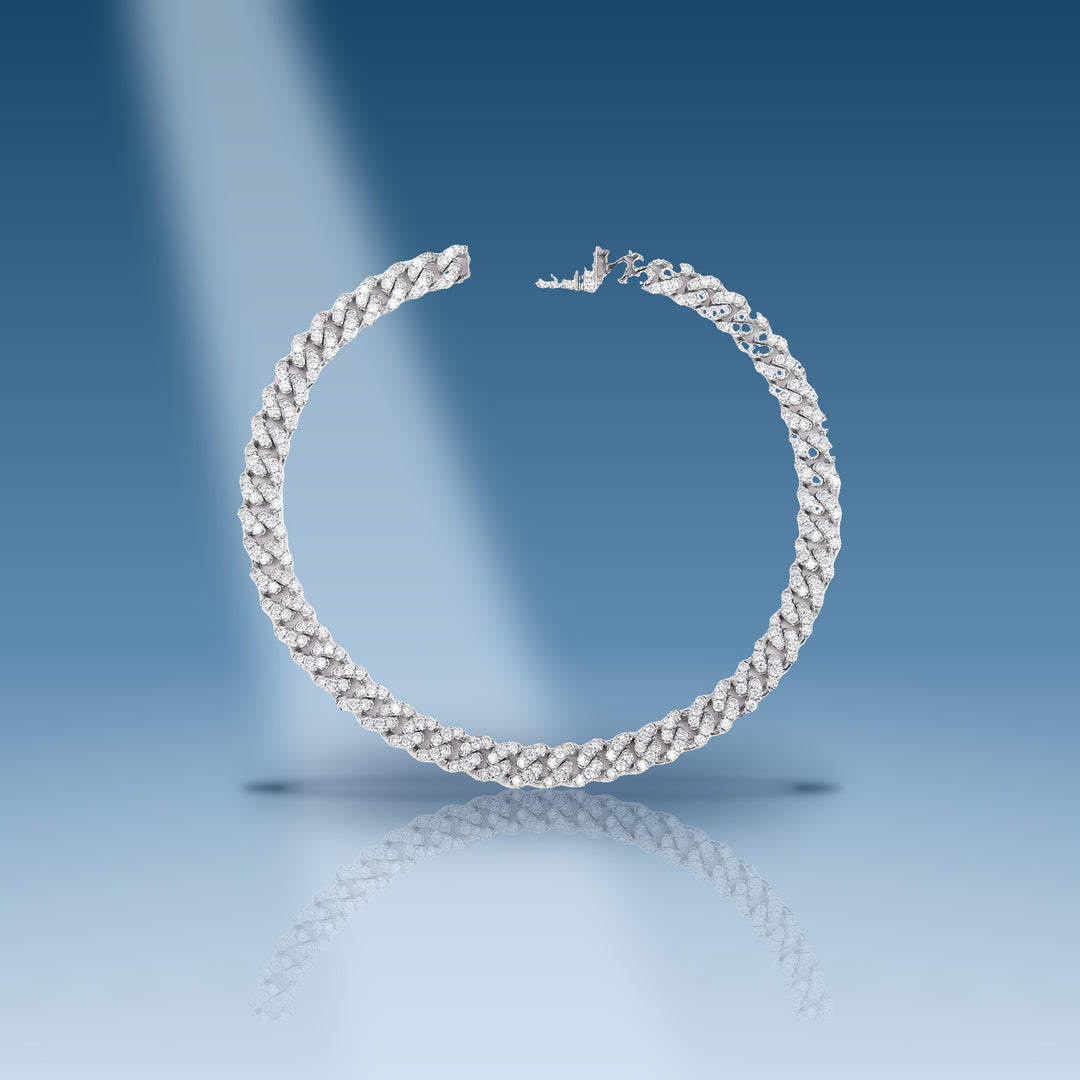 3-28-ct-diamond-14-kt-gold-white-solid-cuban-link-bracelet-unisex-8-in-long-5-6-mm-wide