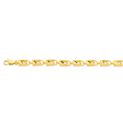 10KY 7MM TURKISH 20 CHAIN NECKLACE",10K 7MM YELLOW GOLD TURKISH 20 CHAIN NECKLACE""