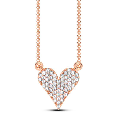 14K 0.25CT Diamond Necklace