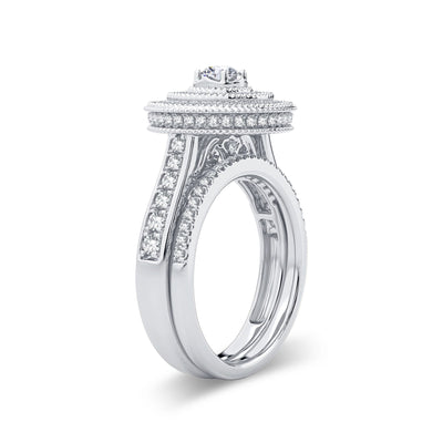 14k 1.01 Diamond Bridal Ring
