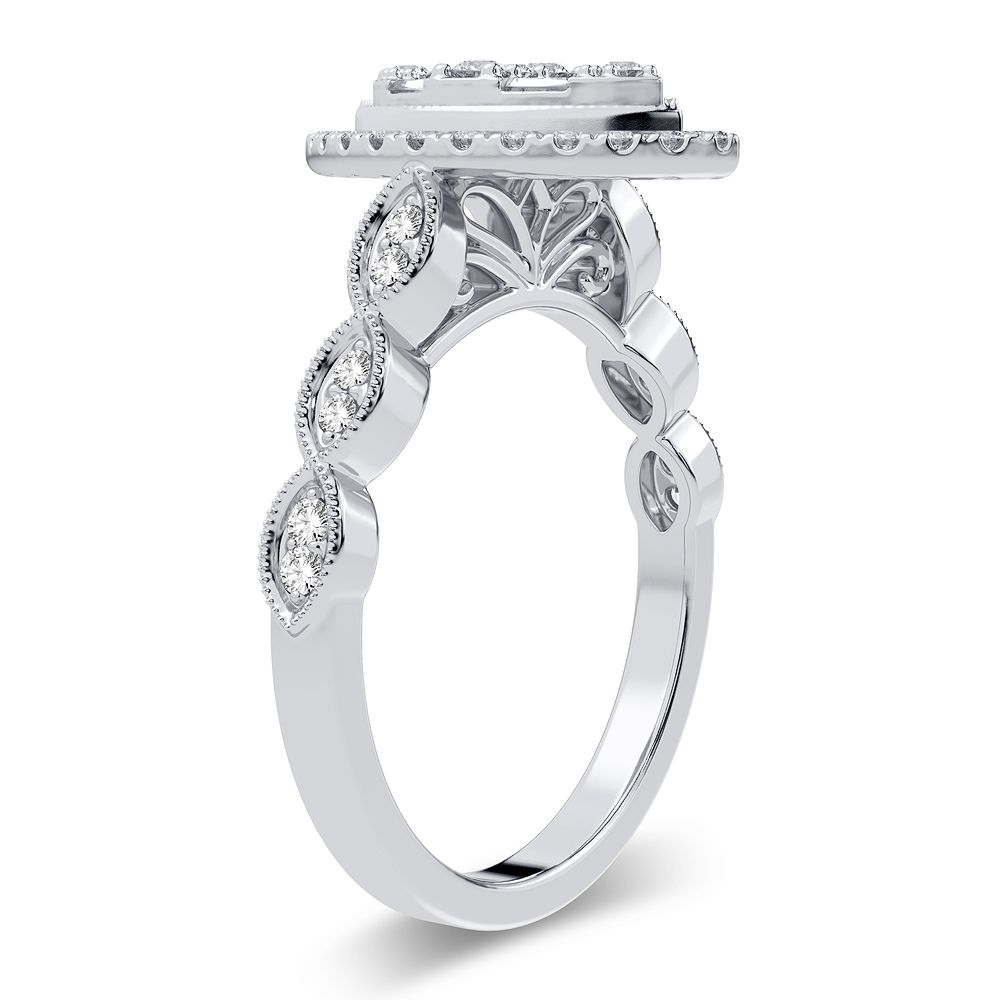 14K 0.40CT Diamond Engagement Ring