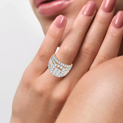 14K  4.00CT    Bridal Diamond  Ring