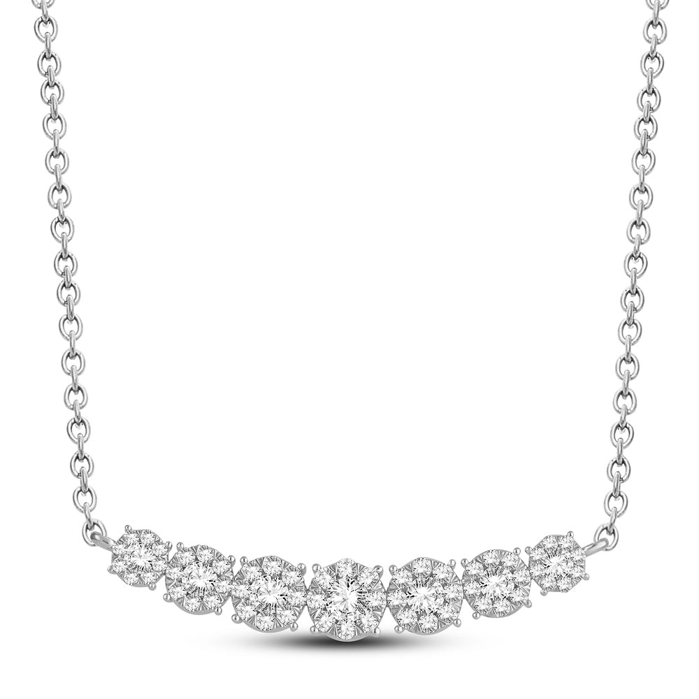 14K 3.03CT Diamond Necklace