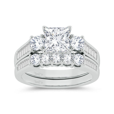 14K  2.12ct Diamond Bridal Ring