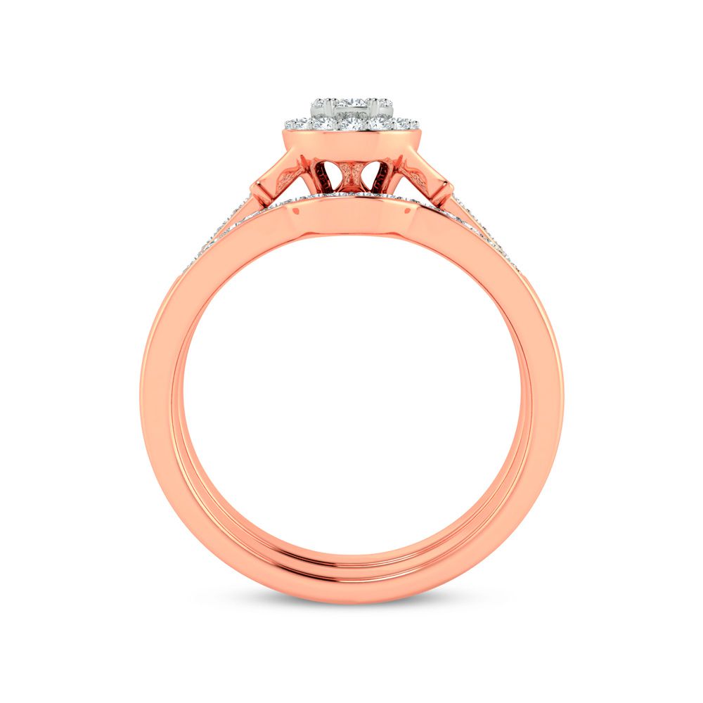14K 0.26ct Diamond Bridal Ring