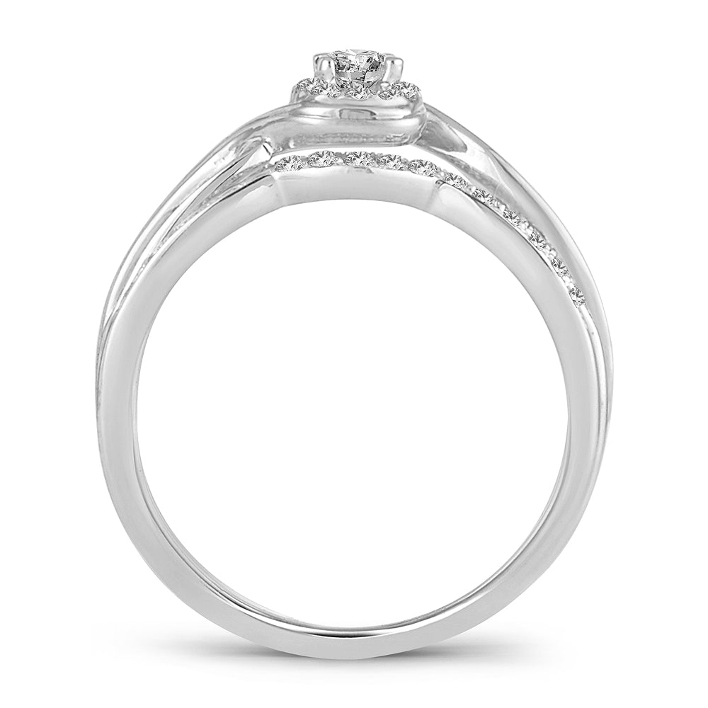 14K  0.50CT  Diamond  BRIDAL  RING
