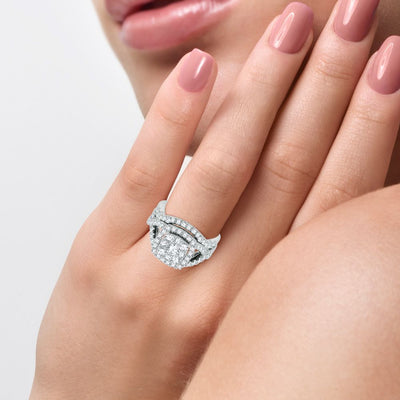 14K 2.38ct Diamond Bridal Ring